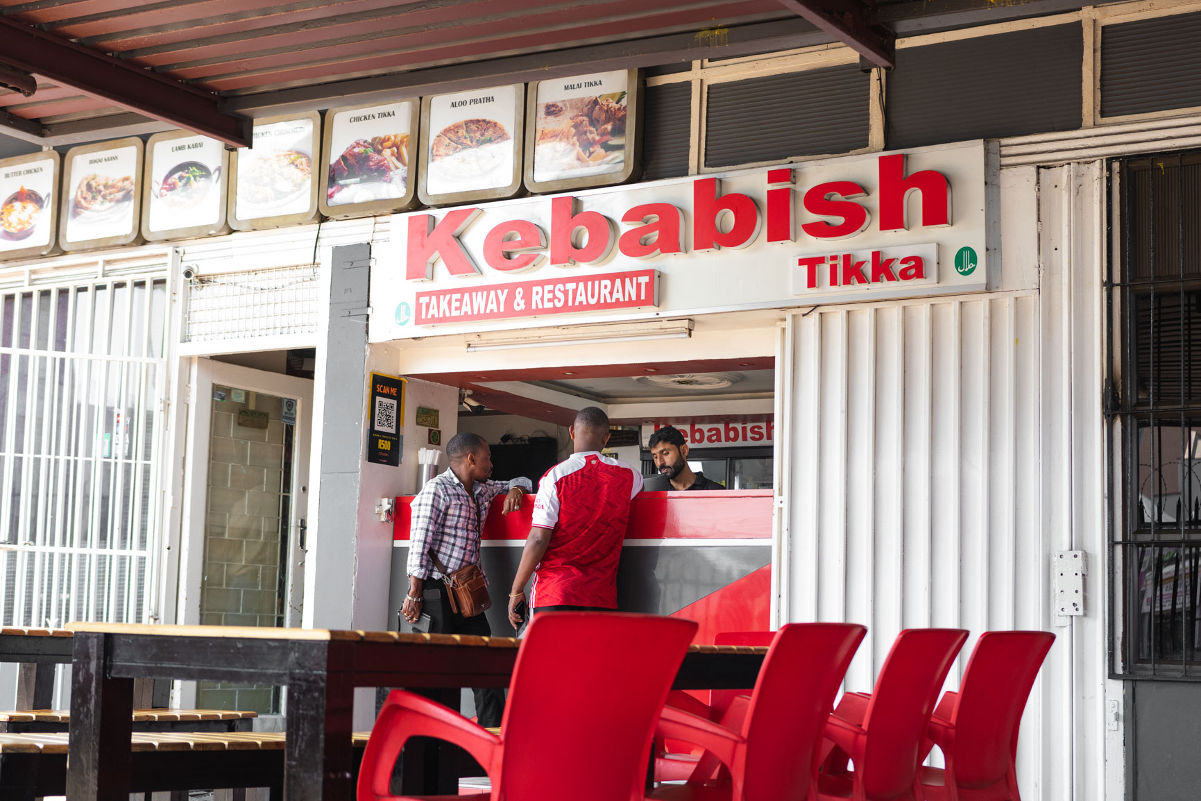 Kebabish Halaal Restaurant Durban storefront in Overport